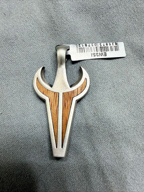 Bico Australia Western Pendant Accessory in Brown & Silver NWT